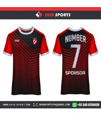 DARK GREY DOTS WITH TRI ARROWS  SOCCER JERSEYS